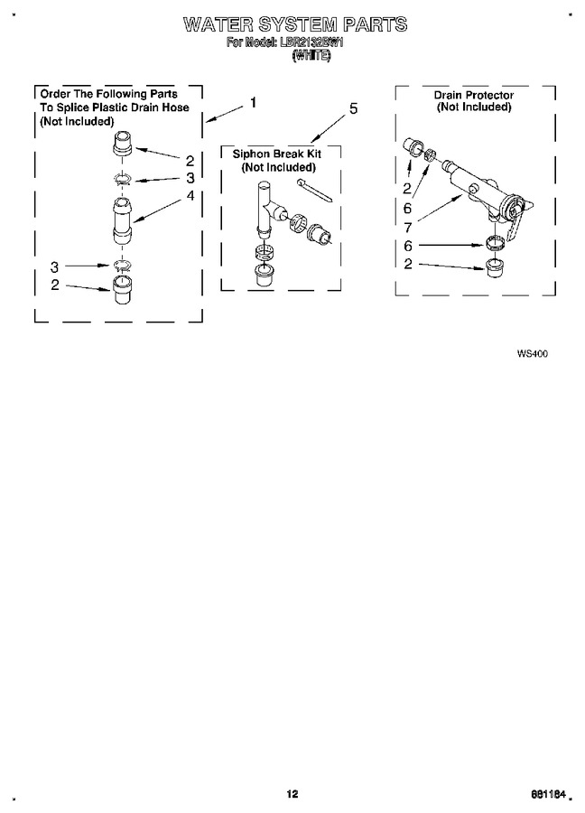 Diagram for LBR2132BW1