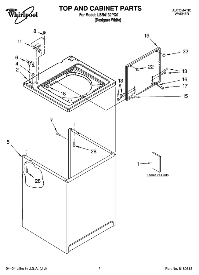 Diagram for LBR4132PQ0