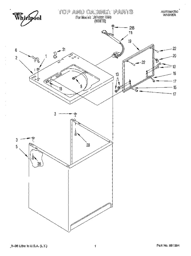 Diagram for LBR4221EW0