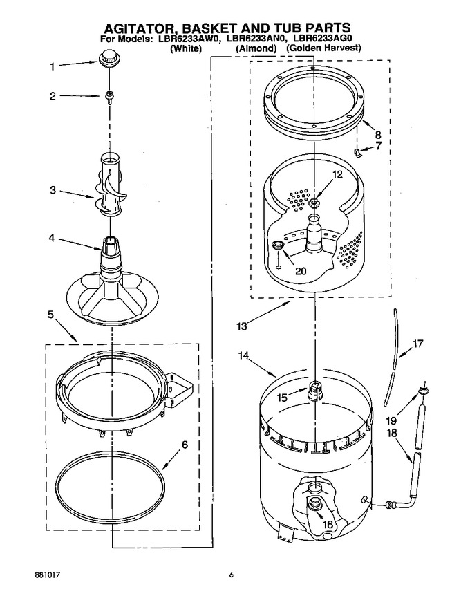 Diagram for LBR6233AW0