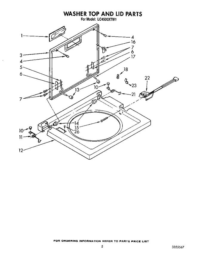 Diagram for LC4500XTG1