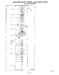 Diagram for 09 - Washer Basket Drive And Break