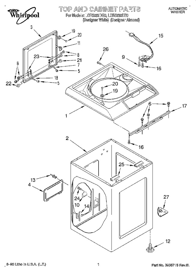 Diagram for LCR5232DZ0