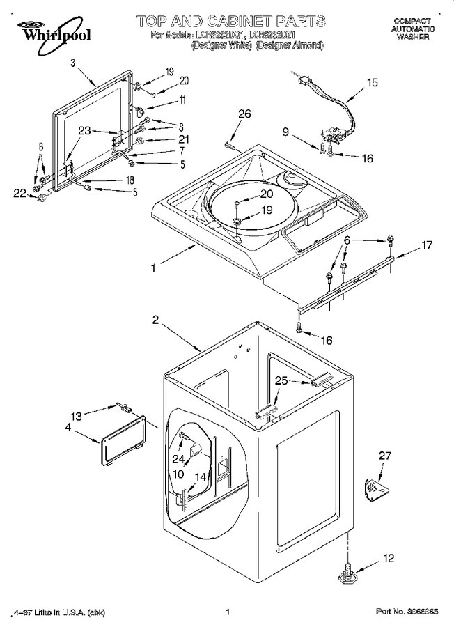 Diagram for LCR5232DZ1