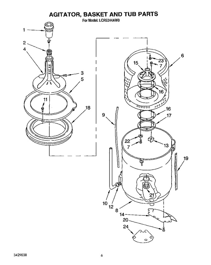 Diagram for LCR5244AW0