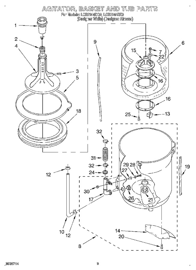 Diagram for LCR7244DQ0