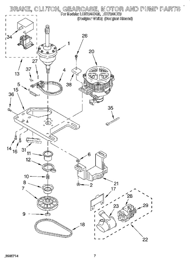 Diagram for LCR7244DZ0