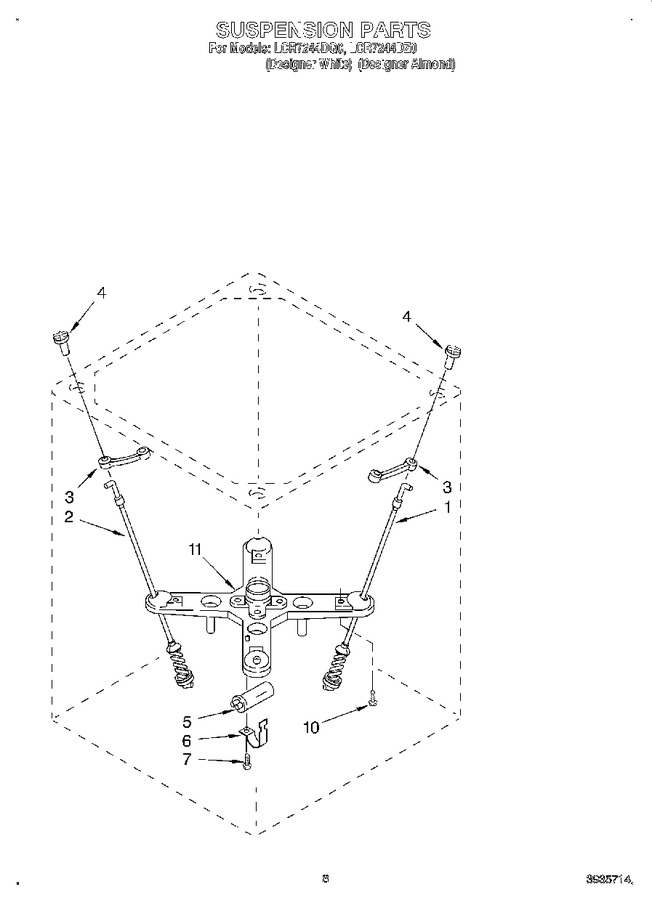 Diagram for LCR7244DQ0