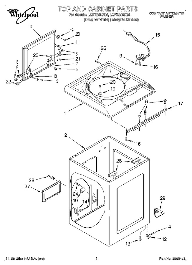 Diagram for LCR7244DZ4