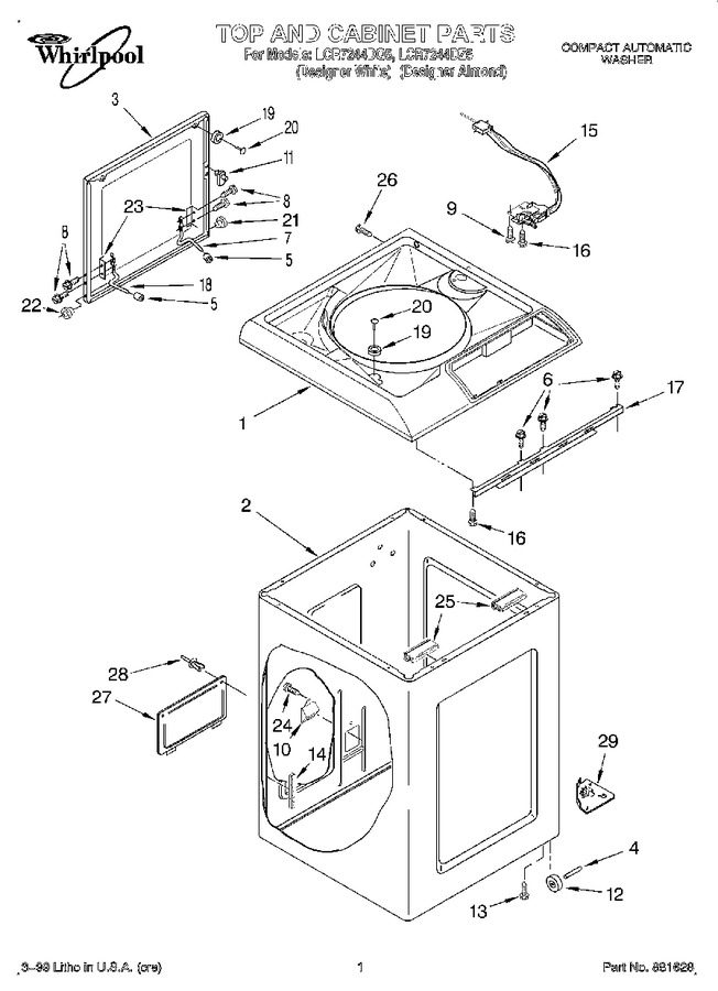 Diagram for LCR7244DQ5