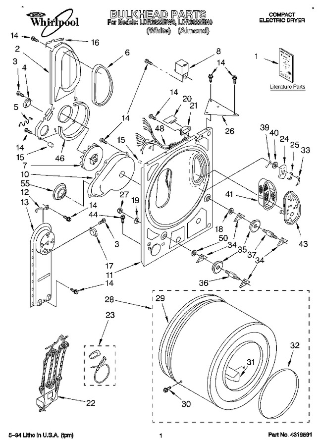 Diagram for LDR3822BW0