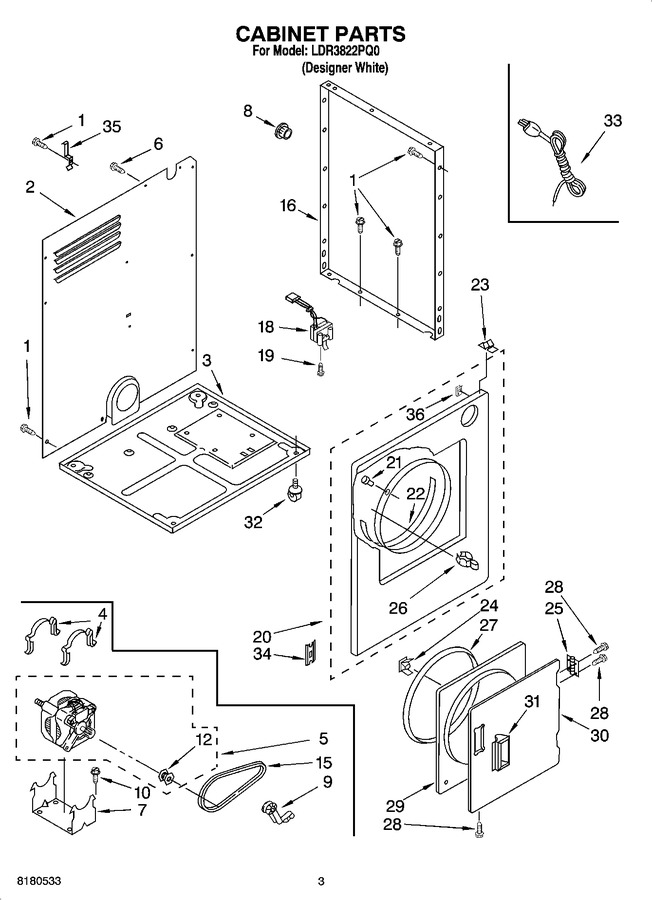 Diagram for LDR3822PQ0