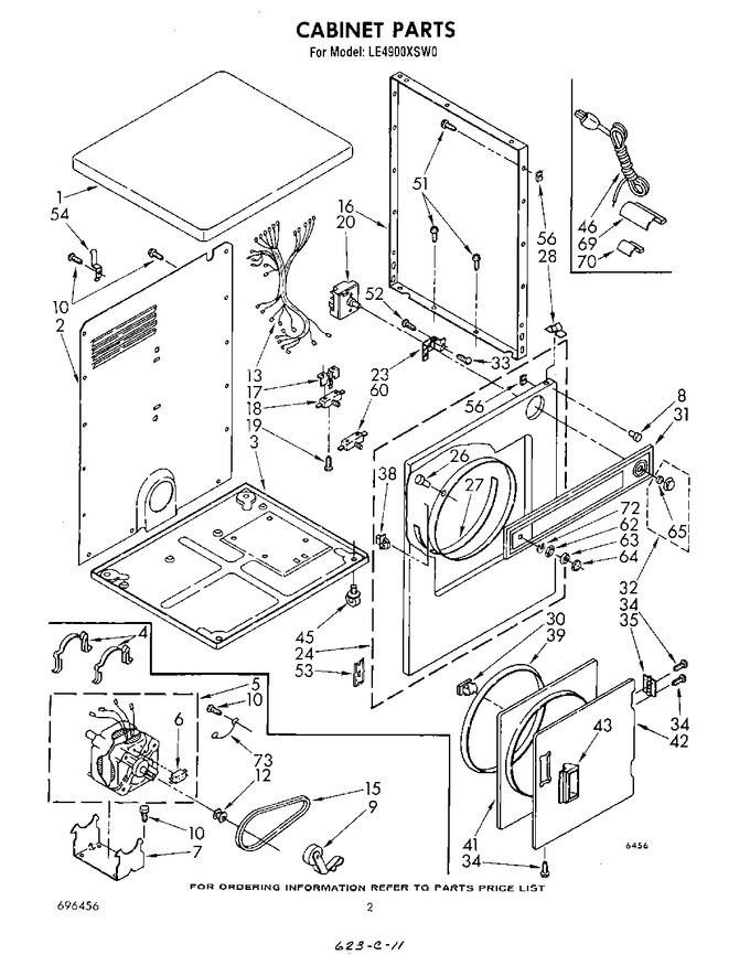 Diagram for LE4900XSW0