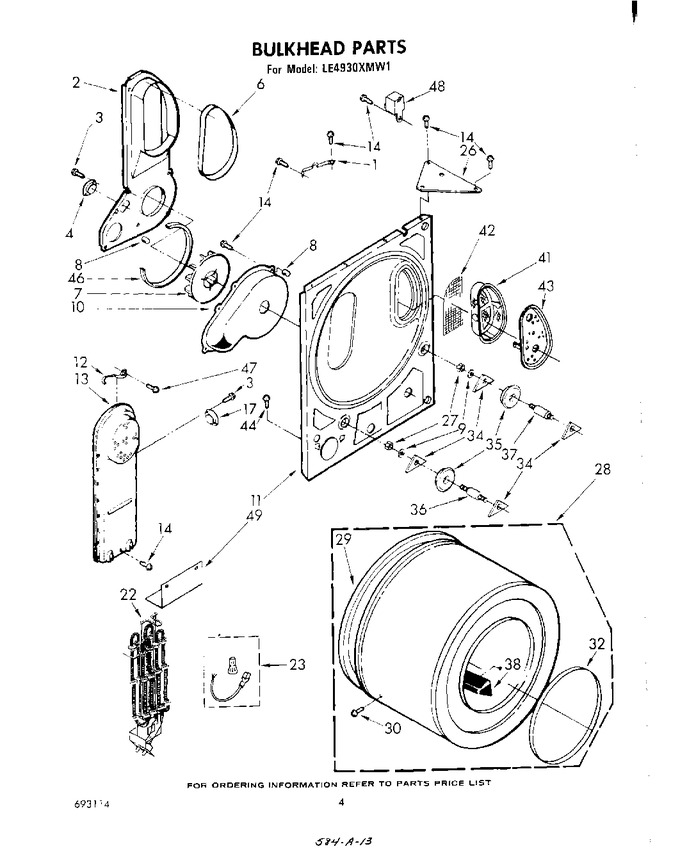 Diagram for LE4930XMW1
