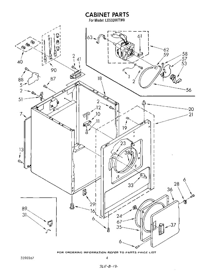 Diagram for LE5320XTN0