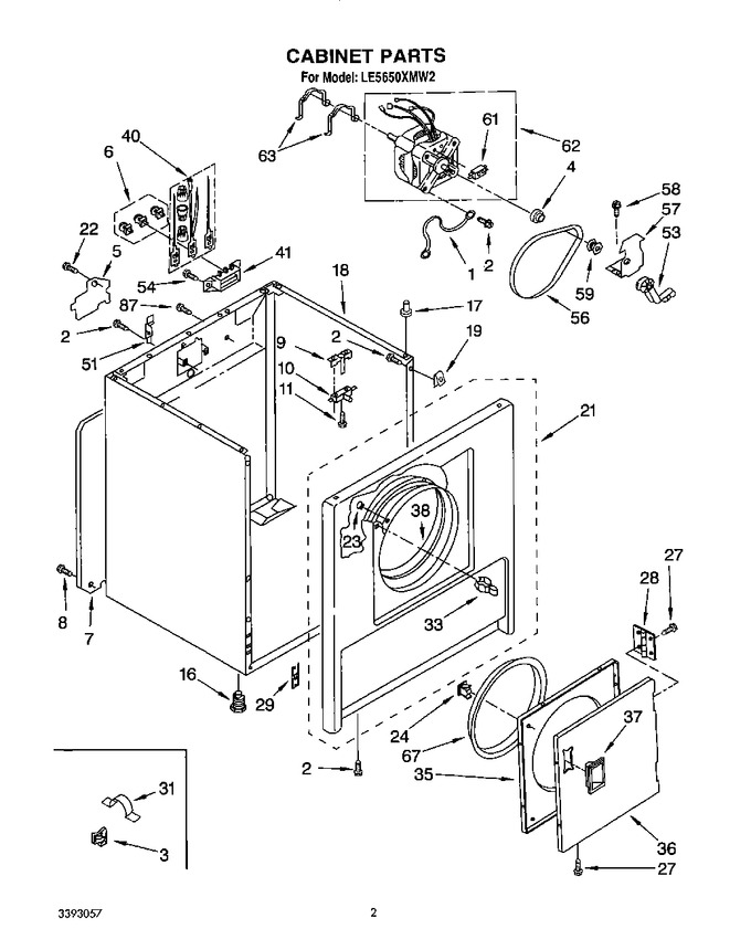 Diagram for LE5650XMW2