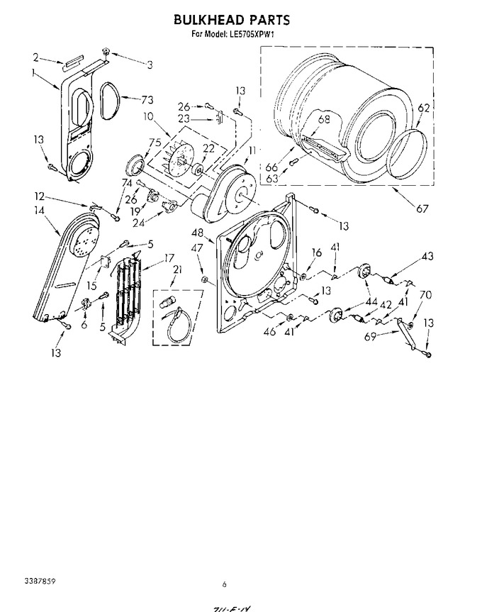 Diagram for LE5705XPW1