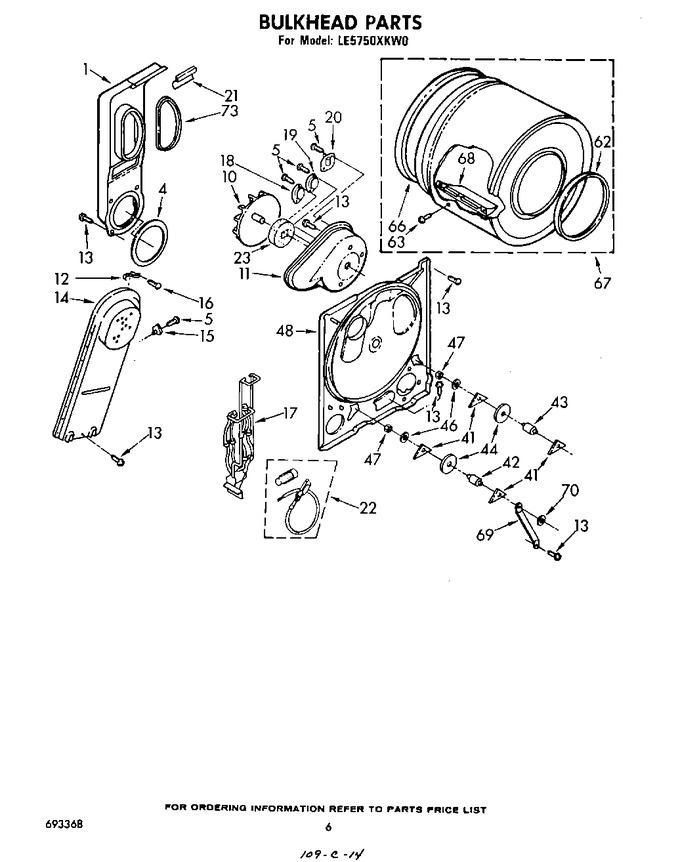 Diagram for LE5750XKW0