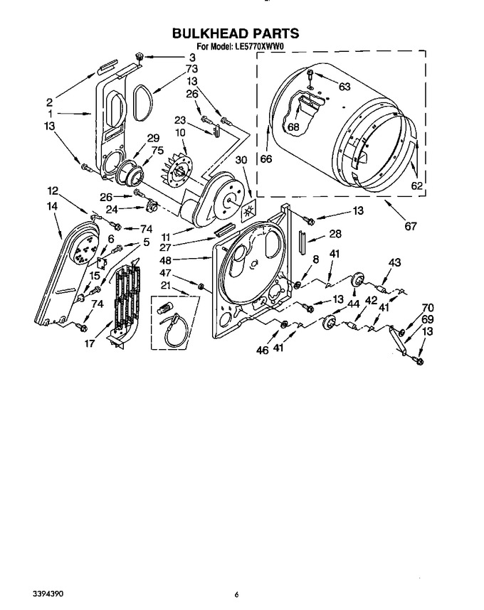 Diagram for LE5770XWN0