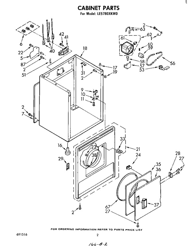 Diagram for LE5780XKW0