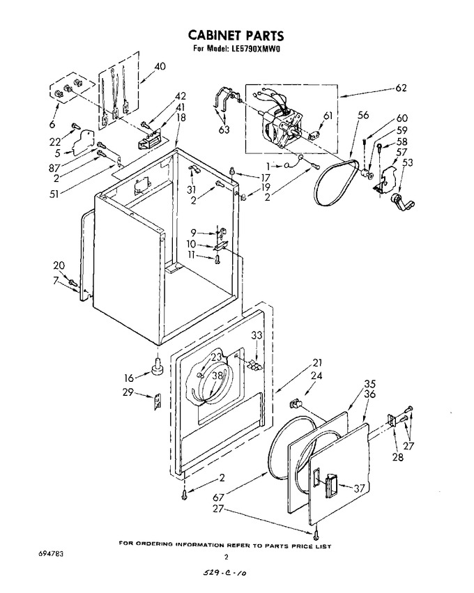 Diagram for LE5790XMW0