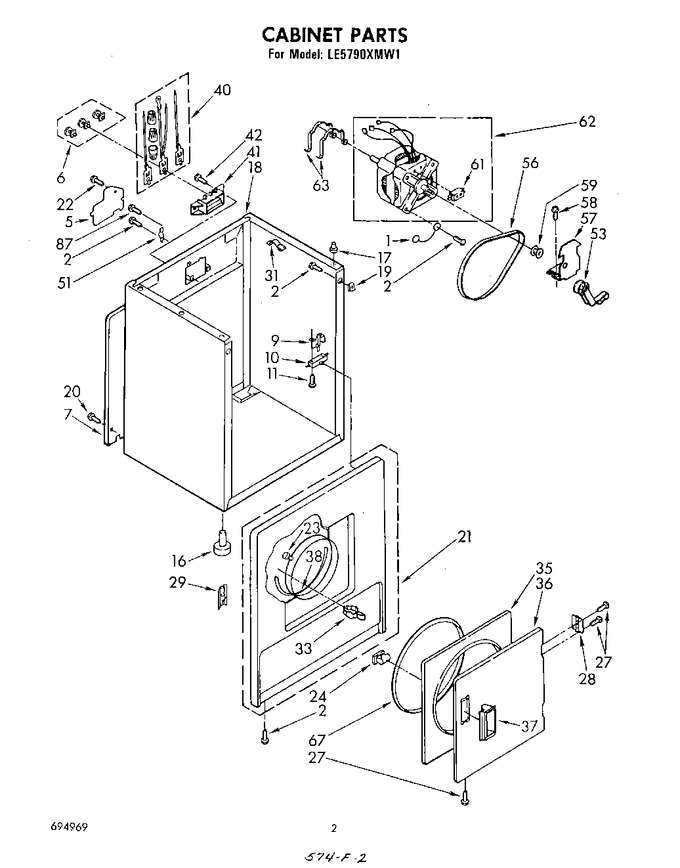 Diagram for LE5790XMW1