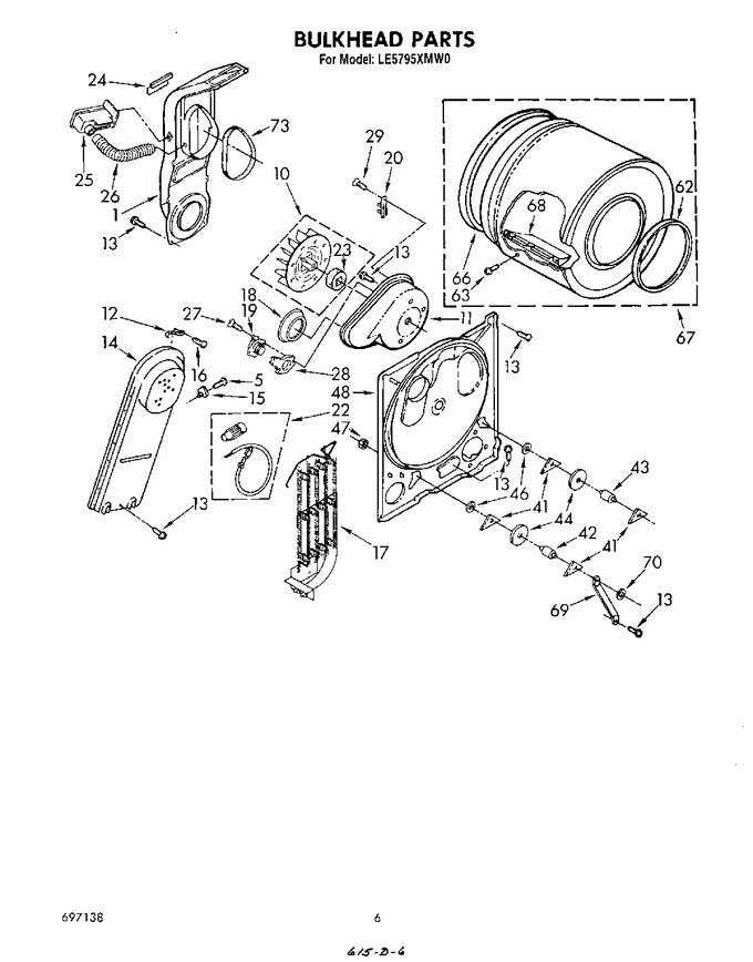 Diagram for LE5795XMW0