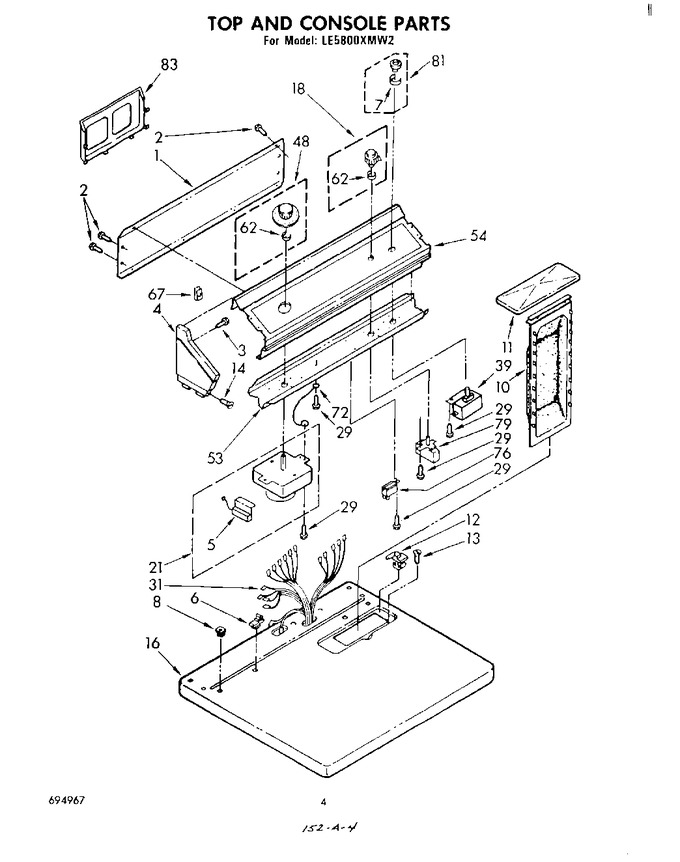 Diagram for LE5800XMW2
