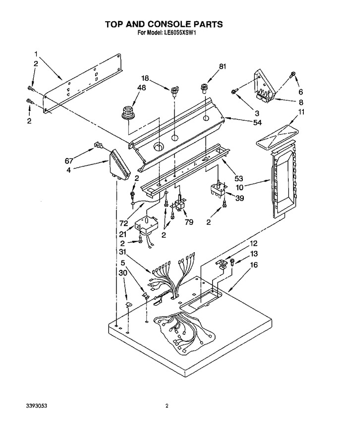 Diagram for LE6055XSW1