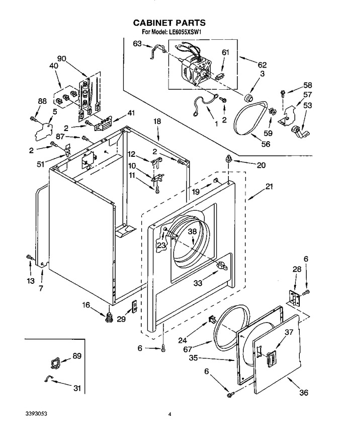 Diagram for LE6055XSW1