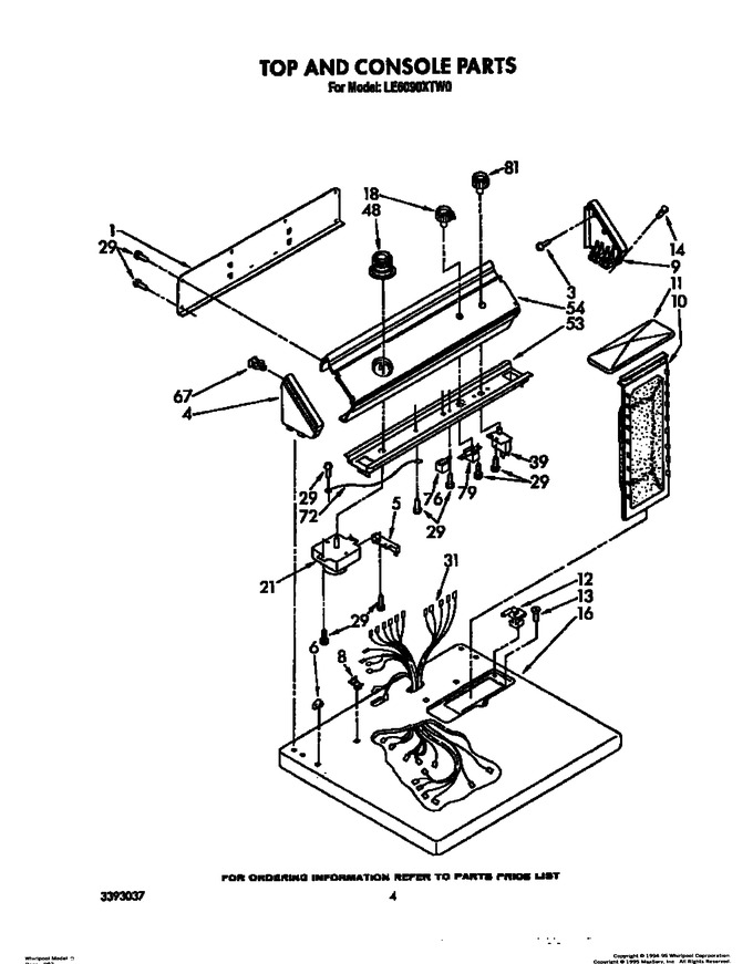 Diagram for LE6090XTN0