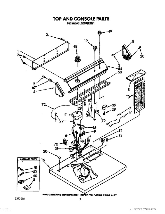 Diagram for LE6098XTW1