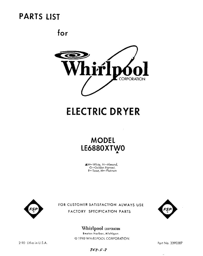 Diagram for LE6880XTN0