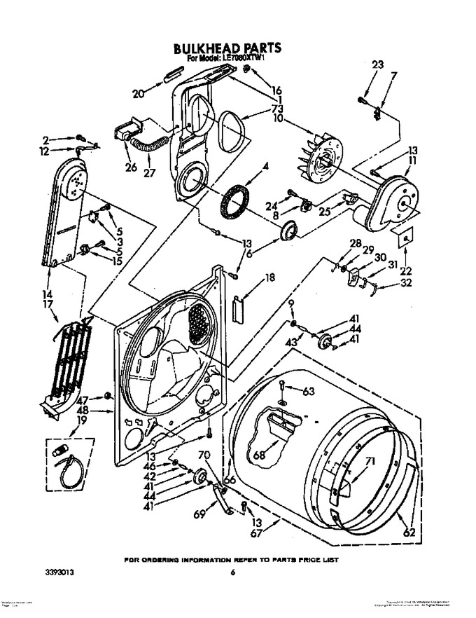 Diagram for LE7080XTW1