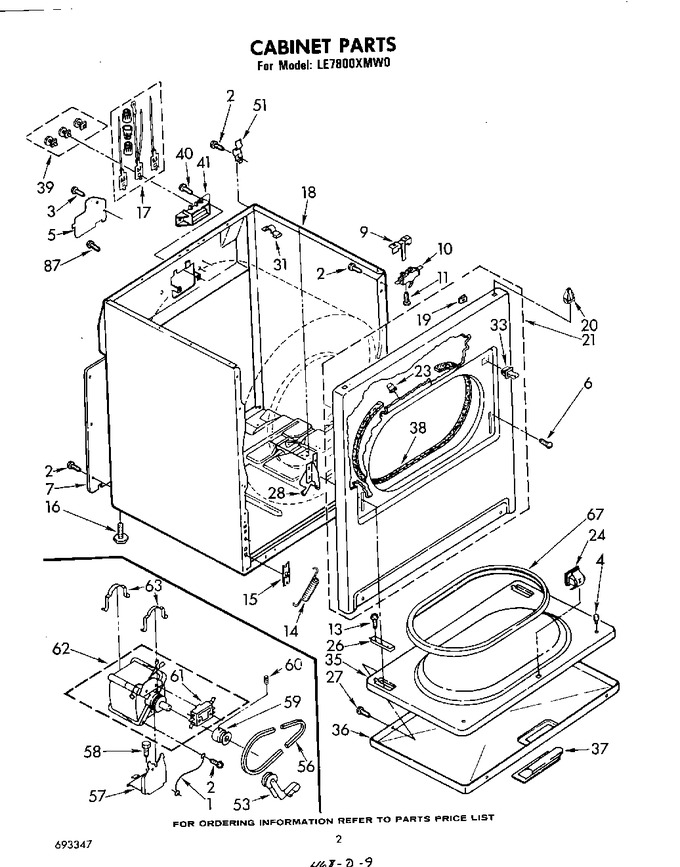 Diagram for LE7800XMW0