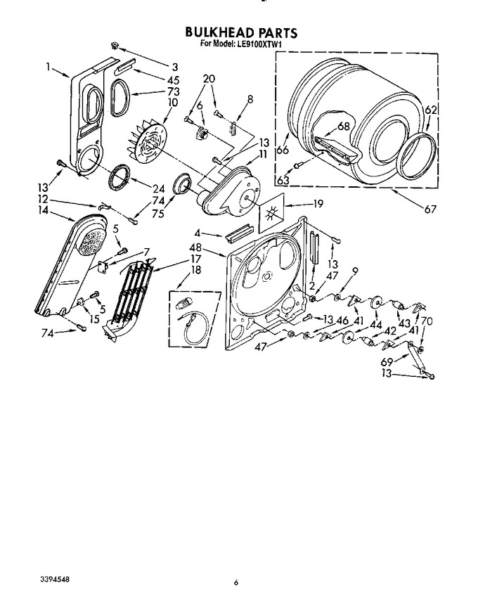 Diagram for LE9100XTW1