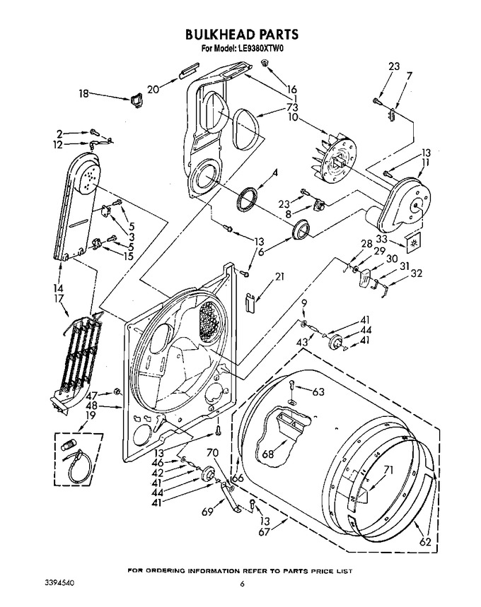 Diagram for LE9380XTW0