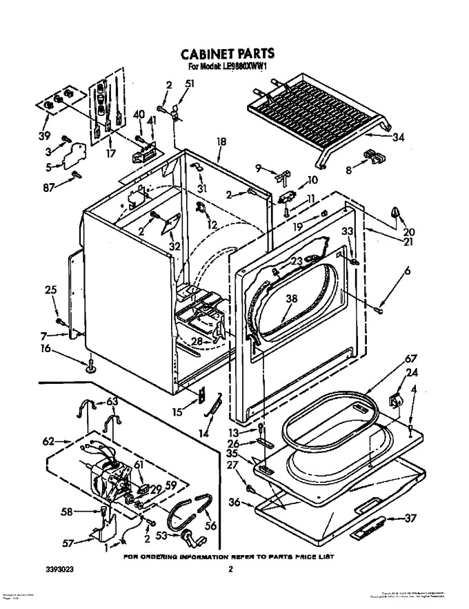 Diagram for LE9680XWW1