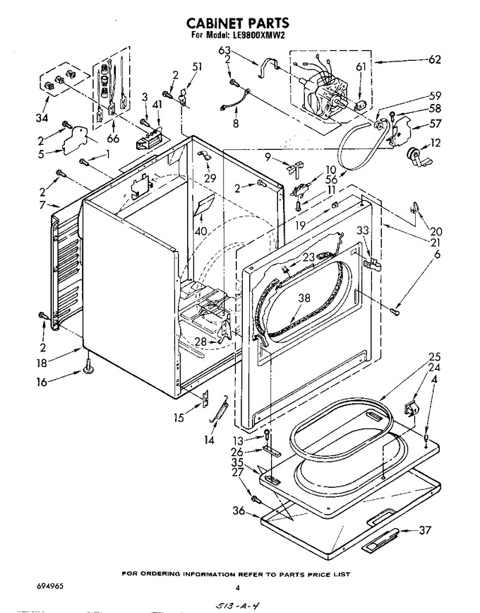 Diagram for LE9800XMW2