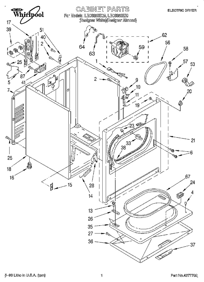 Diagram for LEC8858EZ0