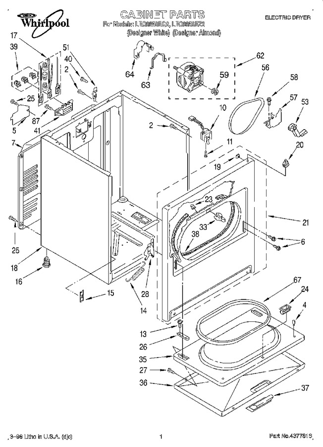 Diagram for LEC8858EZ2