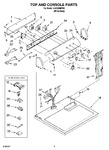 Diagram for 02 - Top And Console Parts