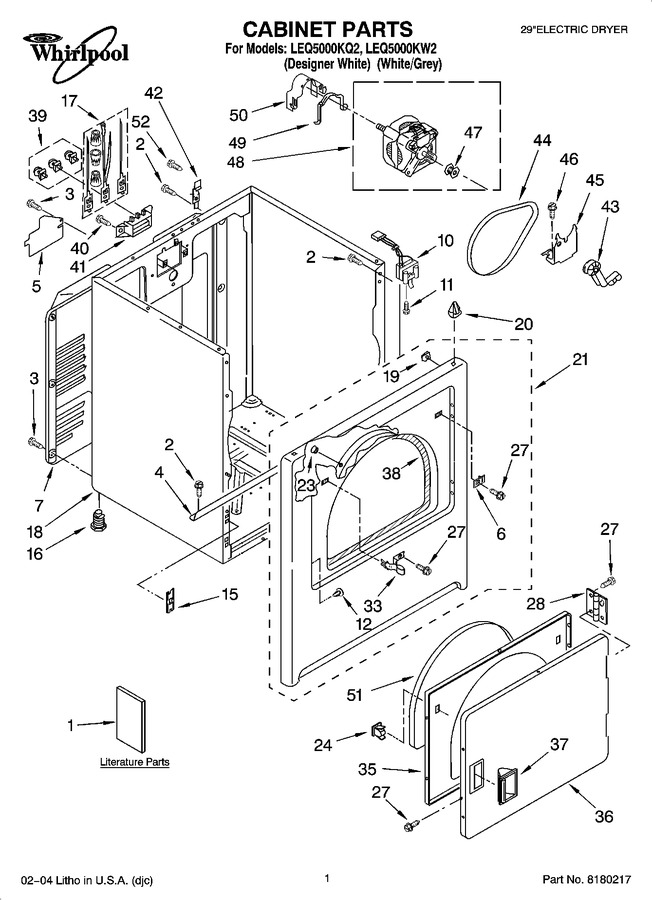 Diagram for LEQ5000KW2