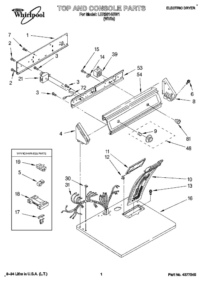 Diagram for LER2614BW1