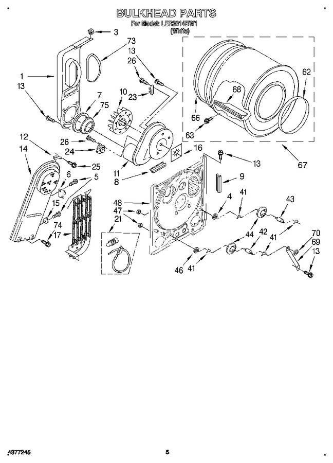 Diagram for LER2614BW1
