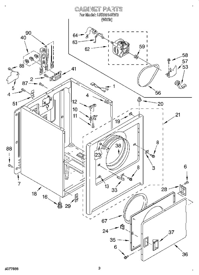 Diagram for LER2614EW0