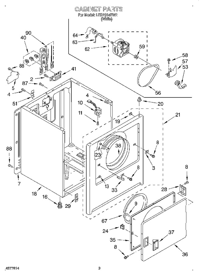 Diagram for LER2614EW2