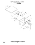 Diagram for 03 - Top And Console Parts