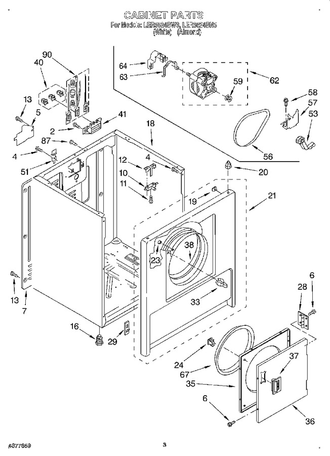 Diagram for LER3624BW3