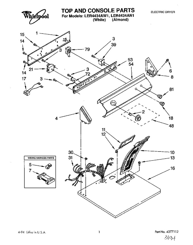 Diagram for LER4434AW1